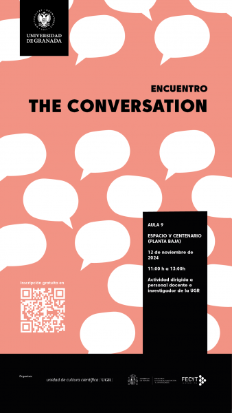 Imagen de portada de Encuentro «The Conversation» | Sesión informativa