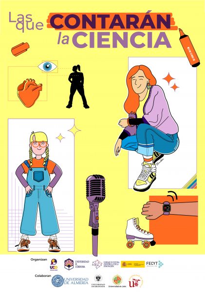 Imagen de portada de Cinco provincias andaluzas celebrarán el certamen de monólogos divulgativos ‘Las que contarán la ciencia’, creado por la Universidad de Córdoba